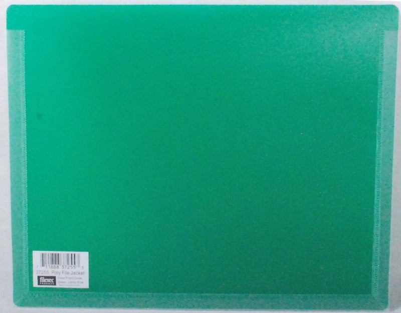 Filexec, File Jacket, Letter Size, Green, Pack of 5 (50330-37255) - Image 2